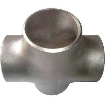 ASME B16.9 Butt Welding Cross Water Oil Pipe System Bahan yang dapat disesuaikan NPS 1/2 "-48" Sch5s-Sch180