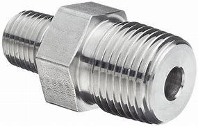 Pipa benang wanita dari stainless steel Nipple Full & Half Coupling NPT/DIN/BS Thread