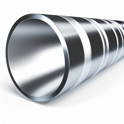 Panjang yang disesuaikan Super Duplex Stainless Steel Pipe untuk Diameter Besar dan persyaratan ketebalan Sch10-sch160