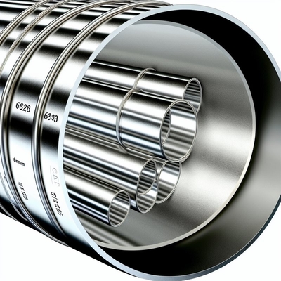 Pipa baja tahan karat austenit dengan diameter luar 6mm-630mm dengan standar ASTM A312 dan perawatan pengelasan