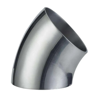 Monel 400 UNS N04400 2" STD Nikel Alloy Steel Butt Pipe Fittings Las Baja 90 derajat LR Elbow