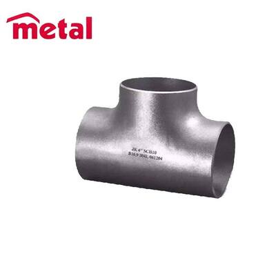 2' SCH40 Pipe Fittings Tee Duplex Stainless Steel Tee 2205 / UNS S31803 Sama dengan Tee