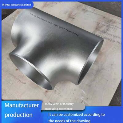 ASTM A234 WP11 Baja Paduan Butt Welding Reducing Tee 5" SchXS