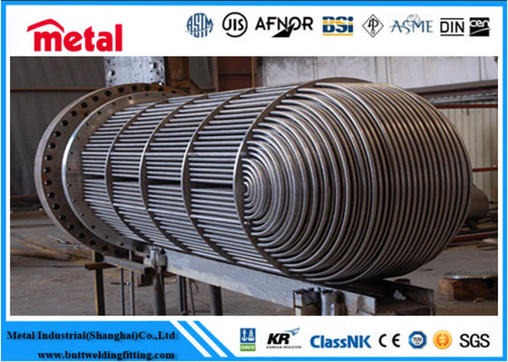 A213 SA213 TP304 TP316L U Tubes SCH 80 Seamless untuk sistem boiler