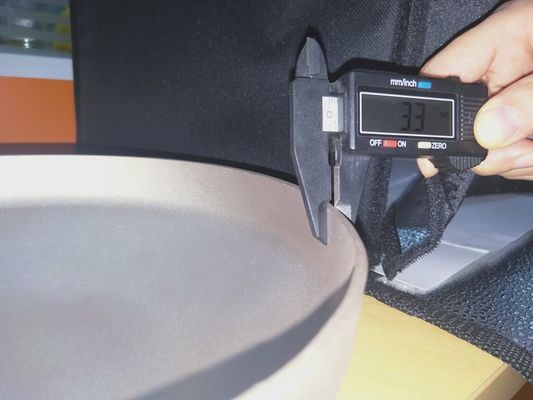 Fittings pipa baja tembaga nikel paduan dipalsukan Cap 8 "ukuran 16 bar tekanan