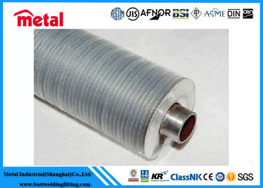 Alloy stainless steel U Fin Tube dengan Teknik Gulung Panas Desain Permukaan yang diperpanjang