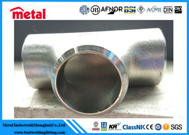 304 304l 316 316l Tube Pencocokan Butt-Welding Tee Setara