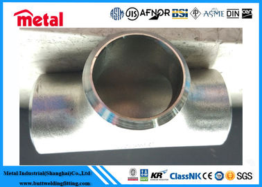Tee Target Pengelasan Butt Mulus 8 "X8" SCH-80S Pelindung Pipa C22 ASME B16.9