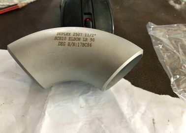 UNS N010675 Fitting Pipa Paduan 90LR Siku 1 "SCH40 ANSI B 16.9 Stabilitas Termal Tinggi