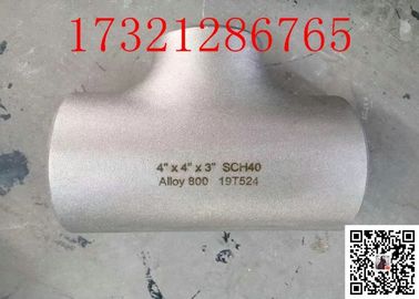 UNS N08800 Alloy800 Fitting Pipa 1 "SCH40 ANSI B 16.9 Stabilitas Termal Tinggi