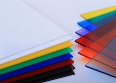 Papan Plastik Berwarna Lembar Akrilik Lembar 1mm, 5mm fluoresensi Pmma