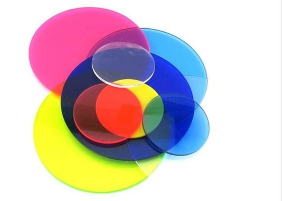 Lembar akrilik cor yang tahan sinar UV GB/T 7134 Ketebalan khusus untuk lemari tampilan