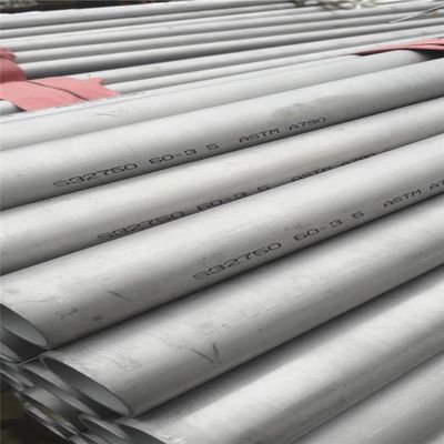 Pipa super dupleks tahan suhu Sch10 - Sch160 untuk aplikasi ekstrim