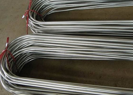 Alloy stainless steel U Fin Tube dengan Teknik Gulung Panas Desain Permukaan yang diperpanjang