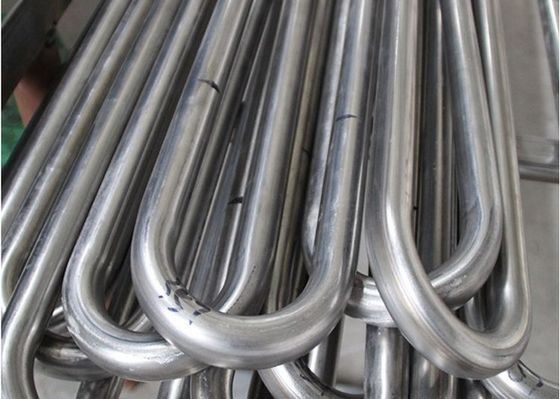 Alloy stainless steel U Fin Tube dengan Teknik Gulung Panas Desain Permukaan yang diperpanjang