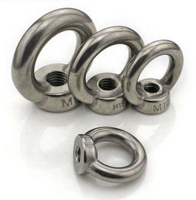 SS304 SS316 Marine Bow Lug Kacang Mata Hex Weld M6 Ring Nut