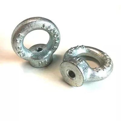 Perangkat Keras Rigging 64mm 7/8 "Din582 Forged Lifting Eye Nut