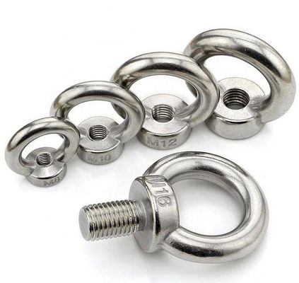 Perangkat Keras Rigging 64mm 7/8 "Din582 Forged Lifting Eye Nut