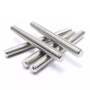 Struktural 7/8 &quot;Din835 M6 M24 Kancing Berulir Ujung Ganda