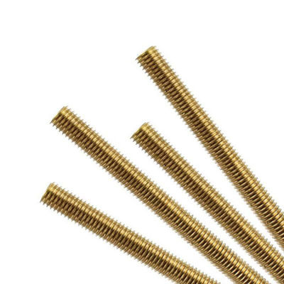 Struktural ASTM A193 M6 M8 M12 Din975 Batang Berulir Tembaga