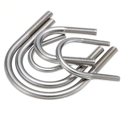 Mesin Bending M24 Cold Forging SS316 Square U Bolt