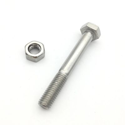 Harga pabrik stainless steel 304316316L DIN 931 DIN 933 hex baut dan mur / Hex Bolt