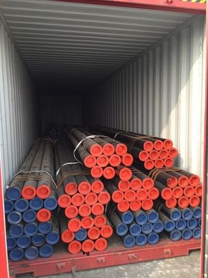 EN10028 E355 Material Alloy Steel Seamless Pipes Tabung Dinding Berat Bentuk Bulat