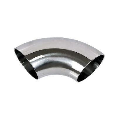316L Alloy Steel Pipe Fittings Welding Sanitary 90 Derajat Siku