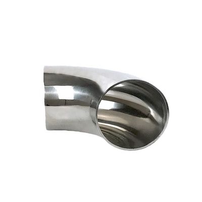 316L Alloy Steel Pipe Fittings Welding Sanitary 90 Derajat Siku