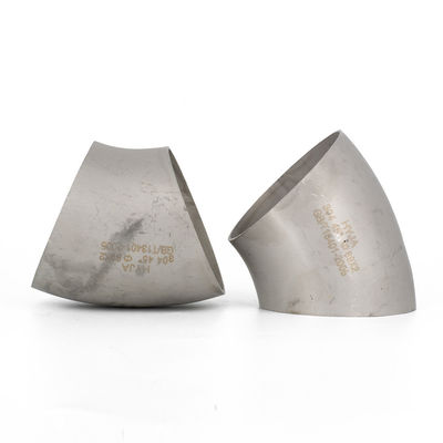 Siku Pria Knalpot Radius Pendek Berulir 180 Derajat Siku Knalpot ASME B16.9