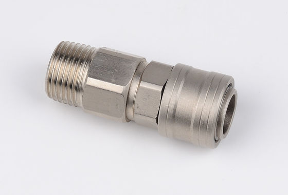 Kopling, Diam: 3/4 ", Standar desain: ASME B16.11, Berakhir: SW-F, Peringkat: 3000 #, Bahan: Forged-ASTM A105