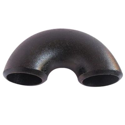 Siku Dilas GB 90 ° Sudut Kanan 1.5D Radius Diperpanjang Seamless Bend 1848 Mekanisme Besi Panas Ditekan Baja Karbon Siku