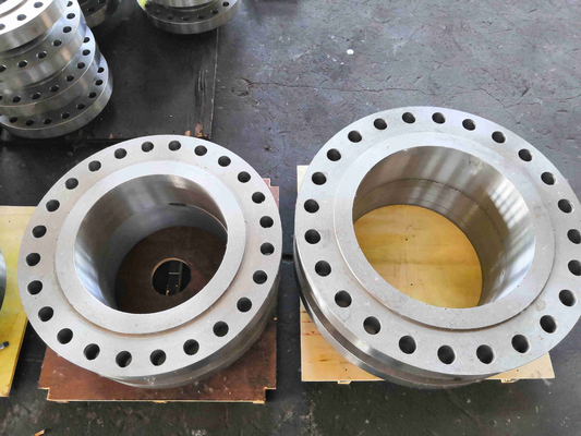 GB Carbon Steel Welded Flange Forged Flat Welded Iron Flange 10 Kg 16 Kg Q235B Berbentuk Khusus Disesuaikan