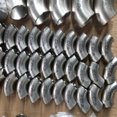 Siku ASTM A860 WPHY70 3 "DN80 STD 90 Derajat Panjang Radius Siku