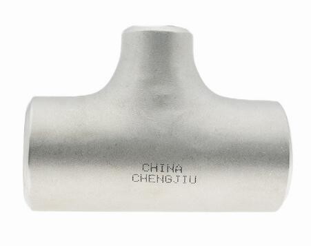 Paduan 200 ASTM/UNSP N02200 Pagar Tee OD 3 "WT 4mm Profesional