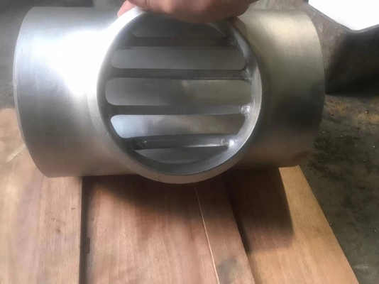 Paduan 600 ASTM/UNSP N06600 Barred Tee OD 8 &quot;WT 3mm Lingkungan
