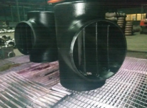Paduan 600 ASTM/UNSP N06600 Barred Tee OD 8 &quot;WT 3mm Lingkungan