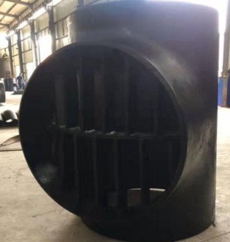 Paduan 600 ASTM/UNSP N06600 Barred Tee OD 12" WT 4 mm Lingkungan