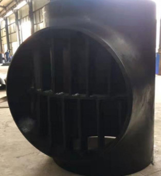 Paduan 600 ASTM/UNSP N06600 Barred Tee OD 6 "WT 3 Mm Kustomisasi Terbaik