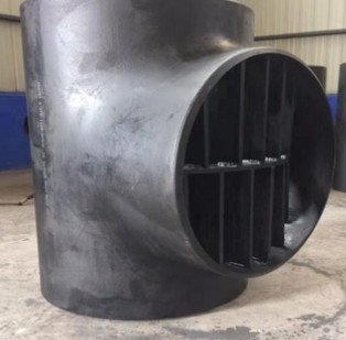 Paduan 600 ASTM / UNSP N06600 Barred Tee OD 8 "WT 4 Mm Kustomisasi Terbaik