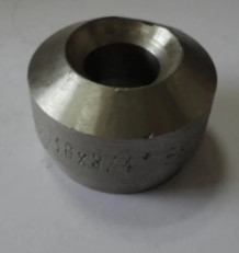 OLET Ulir ASTM / UNS Alloy 200 Fitting Pipa Tempa 12 &quot;x4&quot; Kelas 3000