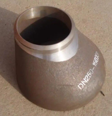 ASME B16.9 Reducer Eksentrik Baja Tahan Karat Tempa Fitting Pipa Industri