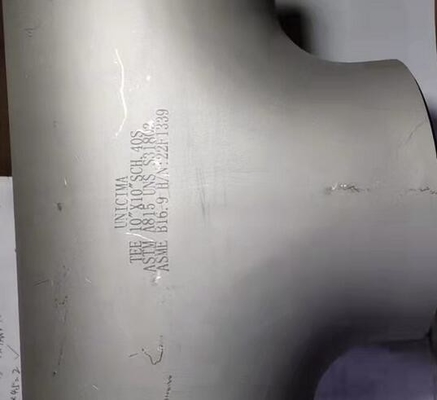 Tee Lurus Pengelasan Butt Mulus 8”* 8” SCH-40S ASTM A403-WP316/316L ASME B16.9