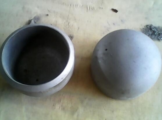 Kelengkapan Pipa: Butt Welding Cap OD: 10 "SCH-20 Alloy 625 ASTM / UNS N06625