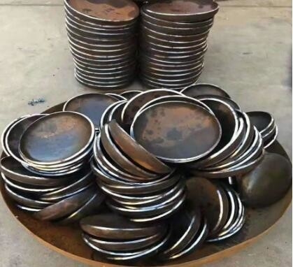 Kelengkapan Pipa: Butt Welding Cap OD: 12" SCH-20 Alloy 625 ASTM / UNS N06625