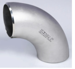 Fitting Pipa Stainless Steel Butt Welding 45 ° Panjang Radius Elbow 8 "SCH-40 ASTM N08825 Alloy 825