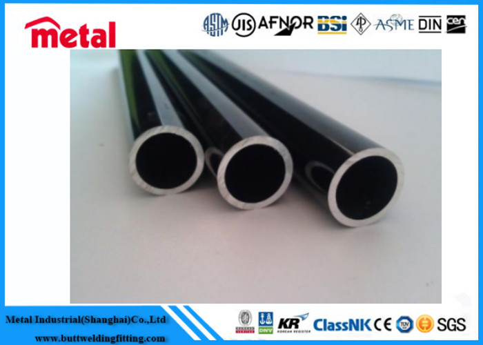 Black Aluminum Alloy Pipe Anodized Extruded Seamless ANIS B36.19 Center Muffler