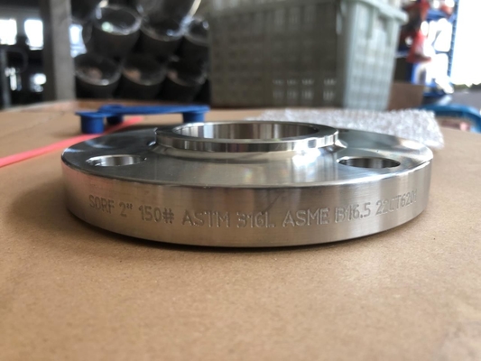 ASME B16.5 Slip-On Flange RF A105 A182 Baja Karbon Baja NPS 1/2