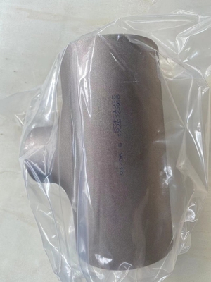 UNS S30400 Sch80 Fitting Pipa Baja Paduan Tee Sama Ditempa