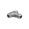 Baja Karbon Galvanis 3 Way Tee Male JIC Union Branch Adaptor Pipa Dan Fitting Berat